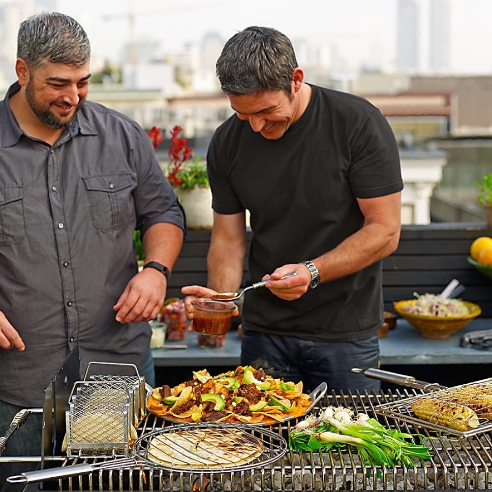 Williams Sonoma โฐ Stainless Interlock Taco Racks - Picture 15 of 16